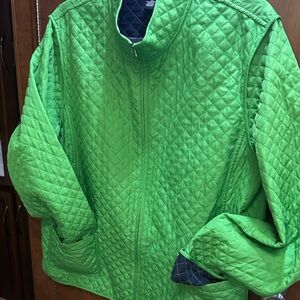 Norton McNaughton Lime Quilted Jacket